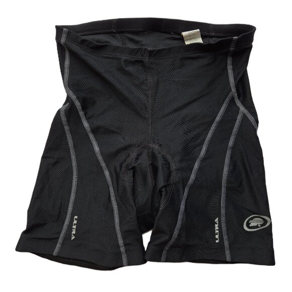 As-New Performance Ultra Unpadded Biking Cycling Shorts, Black Women's Size L - Picture 1 of 5